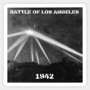 UFO CHRONICLES PODCAST  - Battle of Los Angeles Sticker